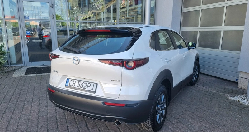 Mazda CX-30 cena 118900 przebieg: 10125, rok produkcji 2022 z Chocianów małe 37